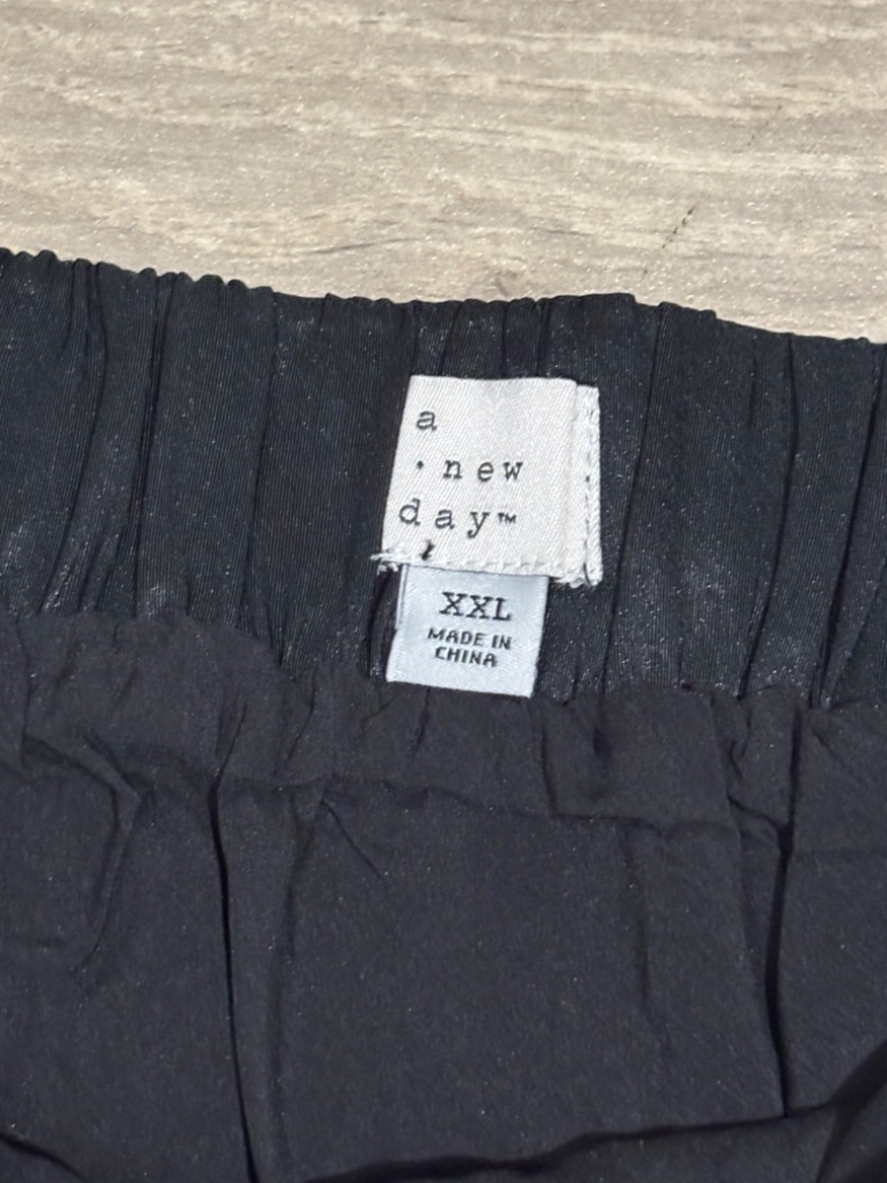 A New Day Women's Bubble Hem Mini Skirt with Hidden Pockets Black - Picture 9 of 12